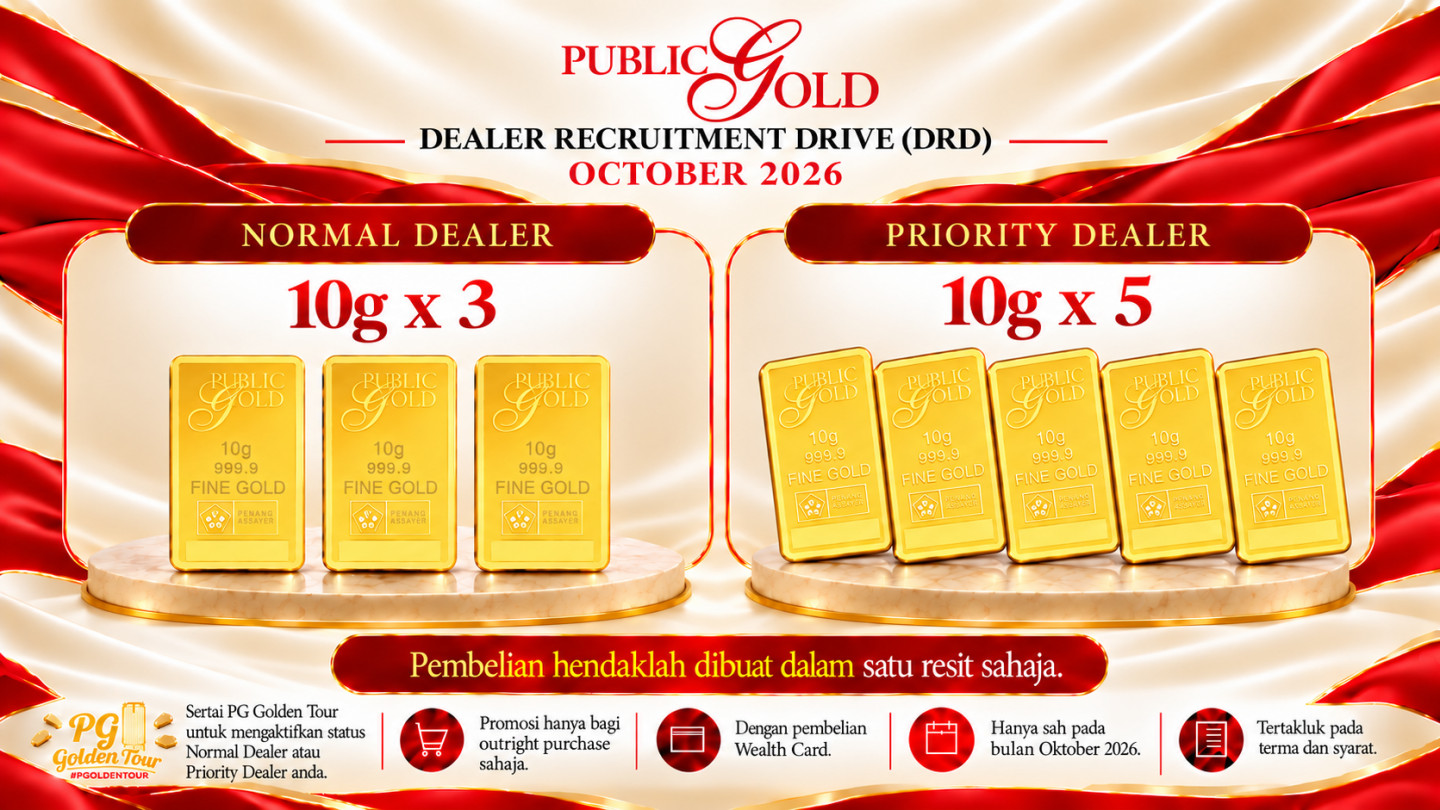Public Gold dealer promotion