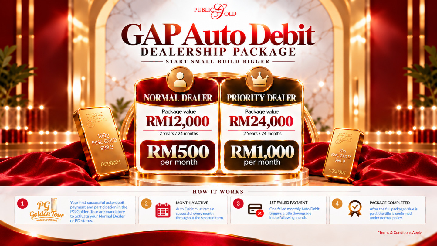 Public Gold latest promotion