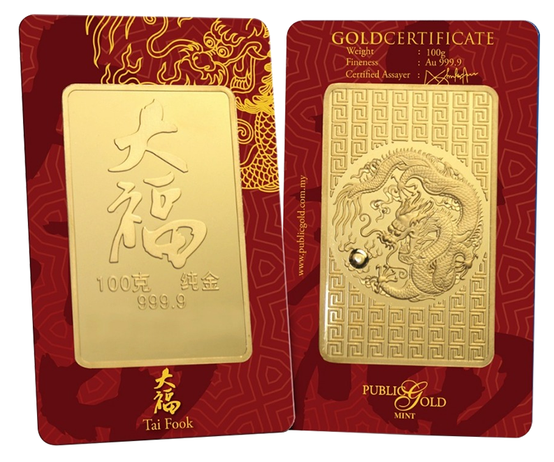 100 Gram Tai Fook 24k